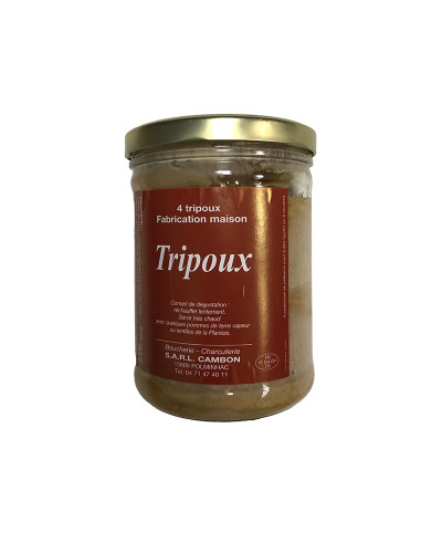 BOCAL DE 4 TRIPOUX DE LA MAISON CAMBON 780G