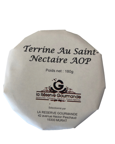 TERRINE AU SAINT NECTAIRE AOP 180g