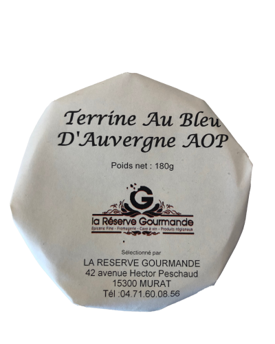 TERRINE AU BLEU D'AUVERGNE AOP 180g