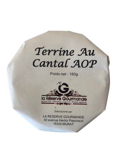 TERRINE AU CANTAL AOP 180g