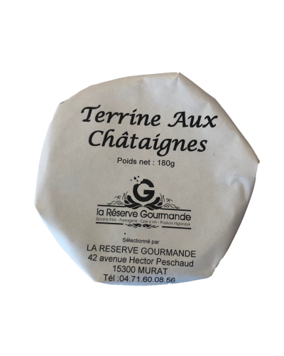 TERRINE AUX CHATAIGNES 180g